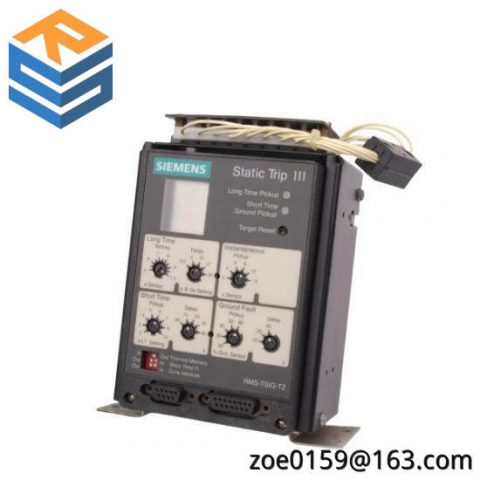 RMS-TSIG-TZ Siemens Static Trip Module - Advanced Control for Industrial Automation