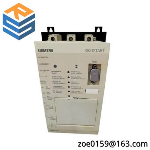 SIEMENS 3RW2920-1BC05 Spare Control Unit: High-Quality Replacement for Industrial Automation Systems