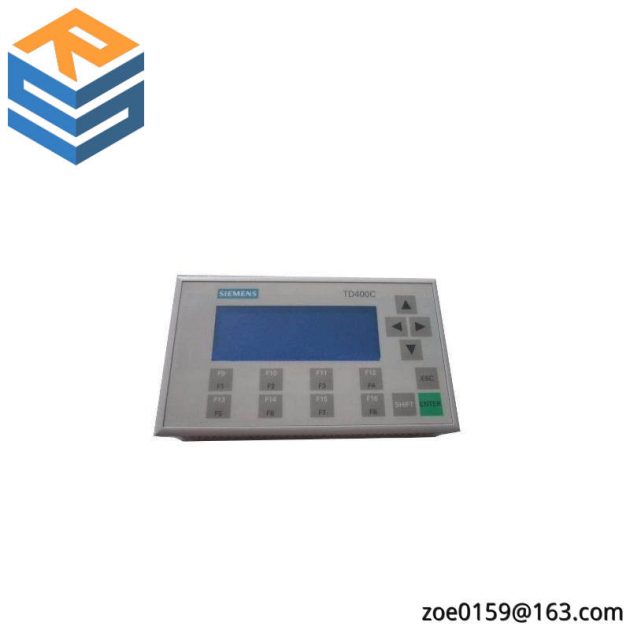 SIEMENS 6AV6640-0AA00-0AX0 TD400C Text Display - Industry Grade HMI Solution