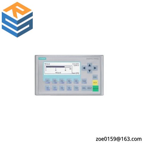 SIEMENS SIMATIC HMI BASIC PANEL - 6AV6647-0AH11-3AX0, Industrial Control Module