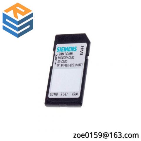 Siemens 6AV6671-8XB10-0AX1: High-Performance SIMATIC SD Memory Card for Industrial Automation