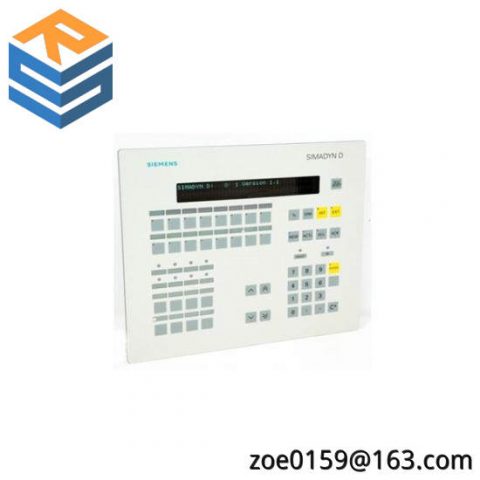SIEMENS 6DD1670-0AF0 Operator Panel: Expert Control Solution