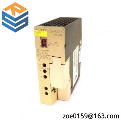 SIEMENS 6ES5931-8MD11: High-Performance Power Supply for Industrial Automation