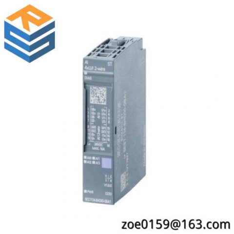 SIEMENS 6ES7134-6HD00-0BA1: ET 200SP Analog Input Module, 4-Channel U/I 2-Wire Standard