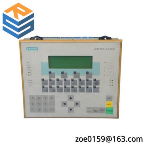 SIEMENS 6ES7633-2BF02-0AE3 C7-633DP Compact Display & Control Unit