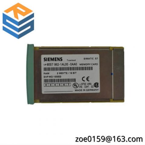 SIEMENS 6ES7952-1AL00-0AA0 RAM MEMORY CARD for S7-400 Control Systems