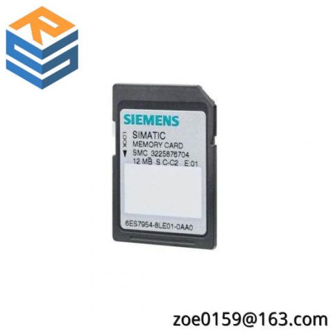 Siemens 6ES7954-8LB01-0AA0 Memory Card for Industrial Control