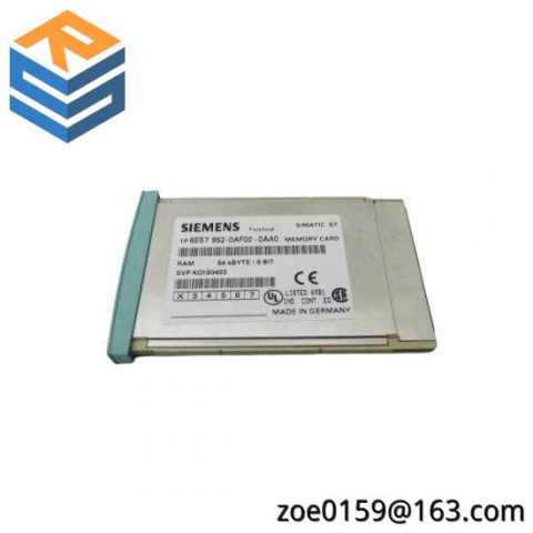 Siemens 6ES7 952-0AF00-0AA0 | 4MB RAM Memory Card, Industrial Control Applications