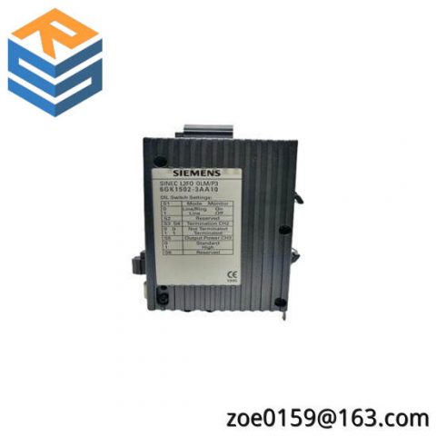 Siemens 6GK1502-3AA10 Optical Link Module: Precision Control in Industrial Automation