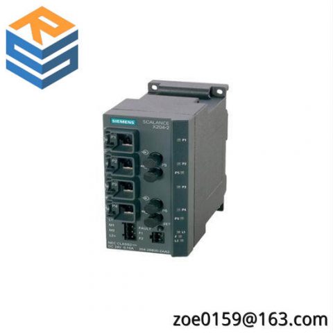 SIEMENS SCALANCE X204-2 IE Switch, High-Performance Industrial Networking