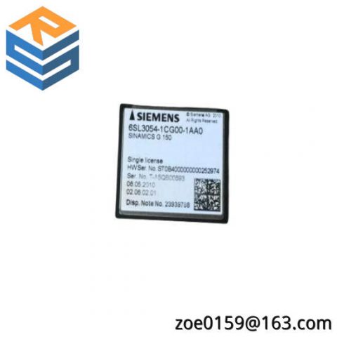Siemens 6SL3 054-1CG00-1AA0 Compact Flash Card: Industrial Control Module