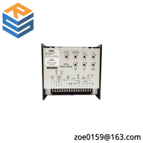 Woodward 2301A 9907-014 Speed Control Module, Industrial Automation