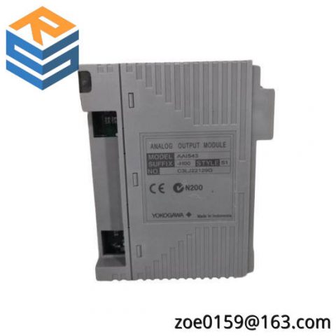 Yokogawa AAI543-H00 Analog Output Module: Precision Control in Industrial Automation