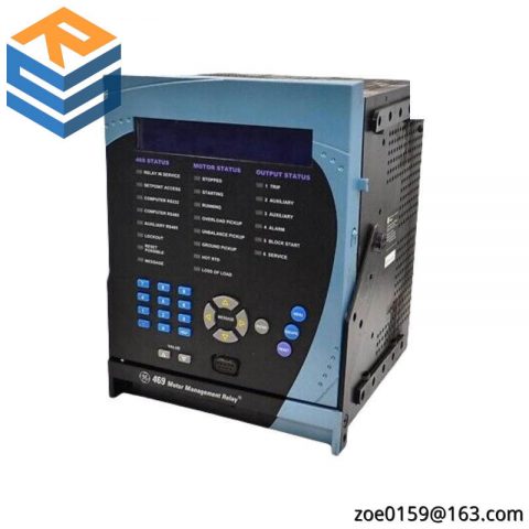 GE 469-P5-HI-A1-E-H: Precision Motor Management Relay, Combining Reliability and Efficiency