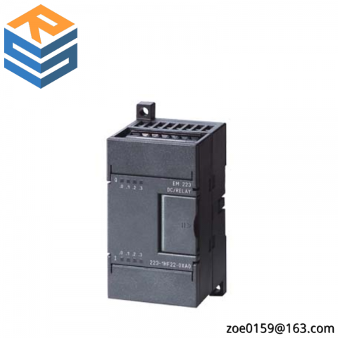 SIEMENS 6ES7 223-1BF22-0XA0 - Digital I/O Module, 4DI/4DO, DC 24V