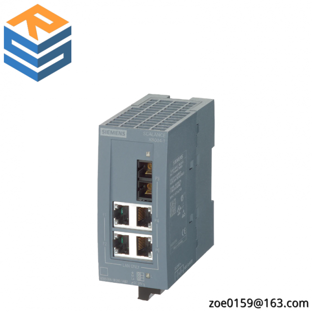 SIEMENS Scalable, Efficient XB004-1 Industrial Ethernet Switch, 6GK5 004-1BD00-1AB2