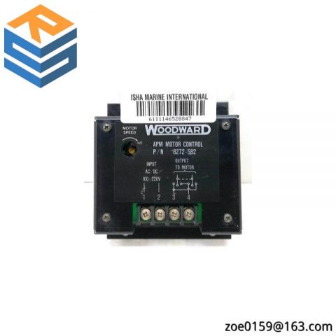 WOODWARD 8272-582: High-Efficiency APM Motor Control Plate for Industrial Applications
