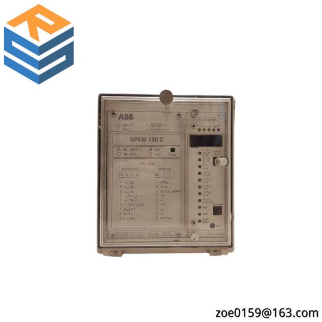 ABB SPAM-150C Motor Protection Relay, Comprehensive Safety Solution