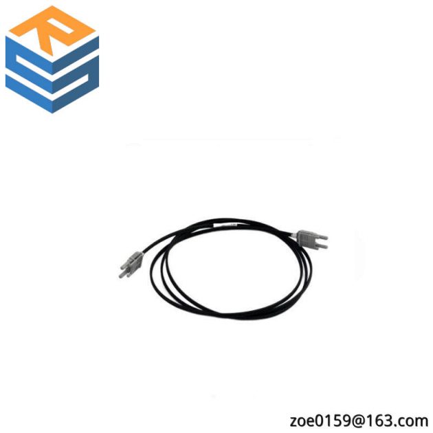 ABB TK812V015 Optical Fiber Cable, Single Plastic Core, 1.5m