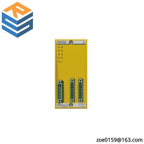 Bachmann SDO204 Safety Digital Output Module, Industrial Control, Safety System, Digital Output