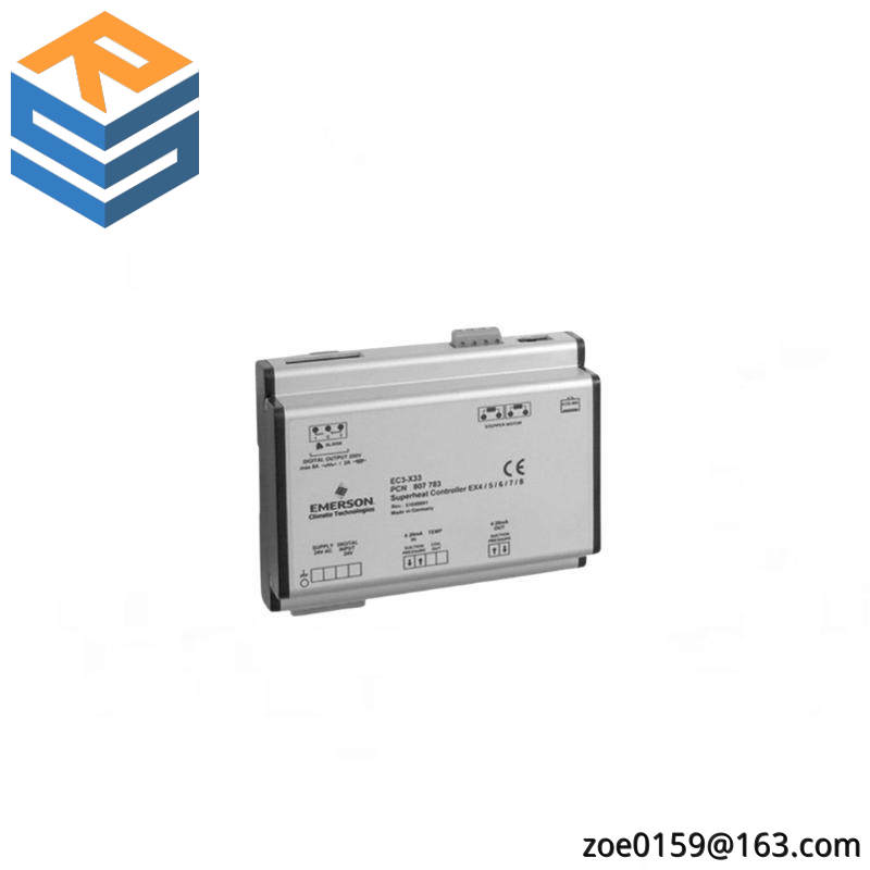 ec3-x33_emerson_universal_superheat_controller.jpeg EMERSON EC3-X33 Universal Superheat Controller, Advanced Temperature Regulation for Industrial Applications