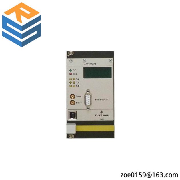 EMERSON A6370D Custom Processing Module for Industrial Control Systems
