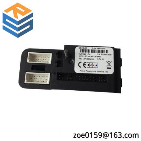 Emerson CE4003S6B1 Analog Input Module for Industrial Control Systems