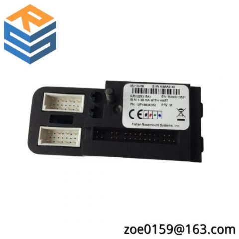 Emerson + CE4005S2B1 + Deltav Distributed Control System