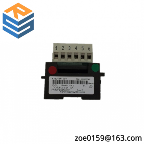 EMERSON KJ4010X1-BF1: LocalBus Left Extender Model - Advanced Industrial Control Solution