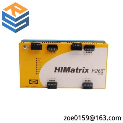 Hima F2 DO 16 01 - Safety-Related Controller, Hima's Reliable Choice for Industrial Automation