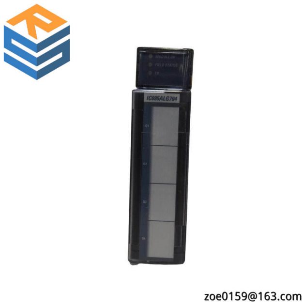 GE Fanuc IC695ALG704 - 4-Channel Analog Output Module for Industrial Automation