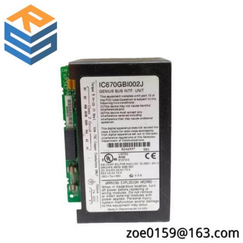 GE Industrial PLC - IC670GBI002, High-Performance Control Module