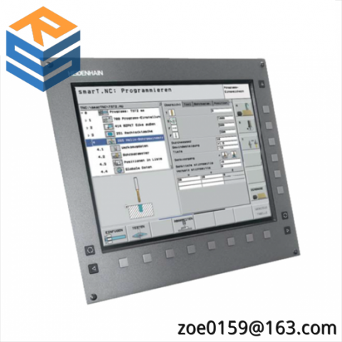 Heidenhain ID.NR.353 522-04 LCD Monitor, Precision Control for Industrial Automation