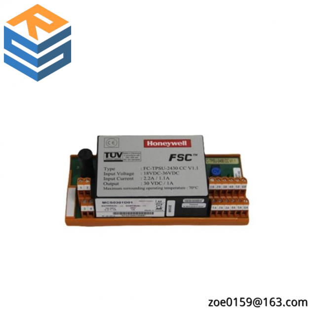 Honeywell FC-BSN-1608 Safe Namur Sensor Converter DCS Module