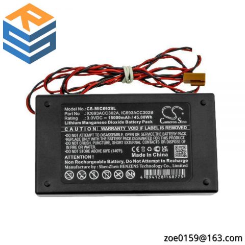 GE IC693ACC302A Auxiliary Battery Module: High-Performance Energy Storage for Industrial Automation