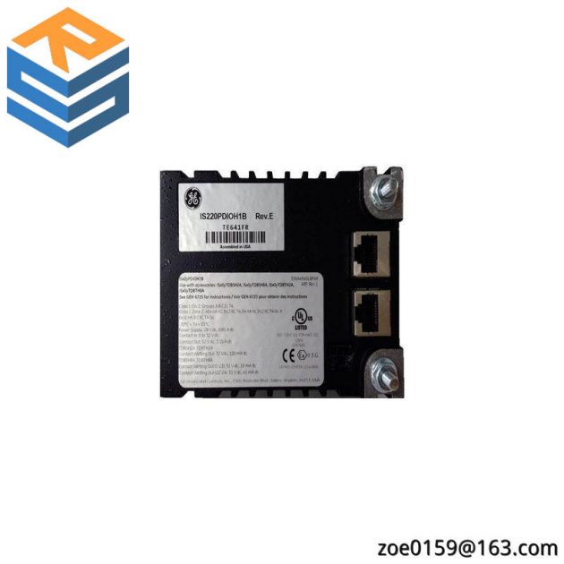 GE IS220PSVOH1A REV E: Advanced Servo Control Pack for Industrial Turbine Operations