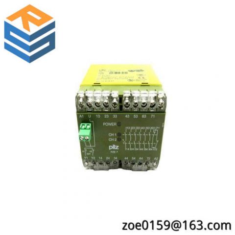 PILZ PZE7 24VDC 6S1O Safety Relay, Precision Engineering for Industrial Control