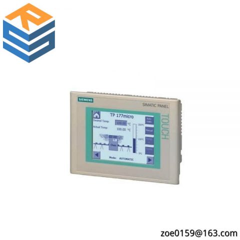 SIEMENS SIMATIC TOUCH PANEL TP 177MICRO FOR SIMATIC S7-200, Compact Automation Solutions