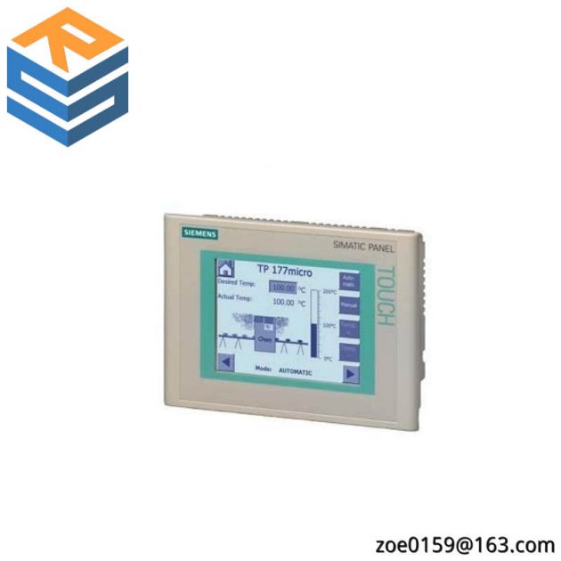 SIEMENS SIMATIC TOUCH PANEL TP 177MICRO FOR SIMATIC S7-200, Compact Automation Solutions