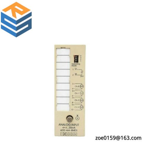 Siemens 6ES5464-8ME11 Analog Input Module for S5-90U/-95U/-100U PLCs