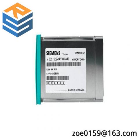 Siemens 6ES7952-0KH00-0AA0 RAM Memory Card for S7-400 Series, Long Version, 8 MB