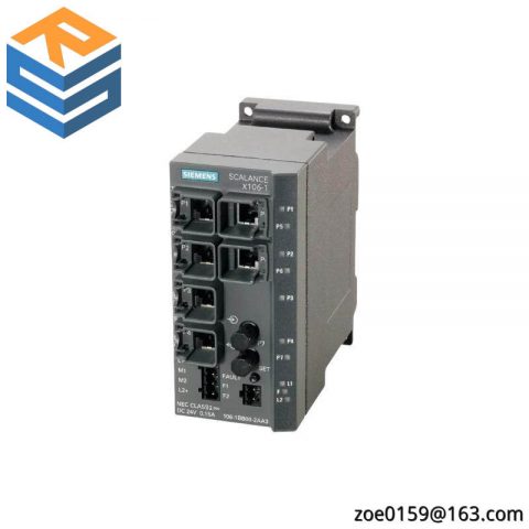SIEMENS Scalance 6GK5106-1BB00-2AA3 Ethernet Switch, High-Performance Industrial Networking Solution