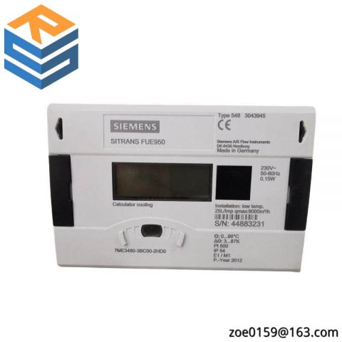 SIEMENS SITRANS FU E950 THERMAL ENERGY, High Precision Thermal Energy Meter