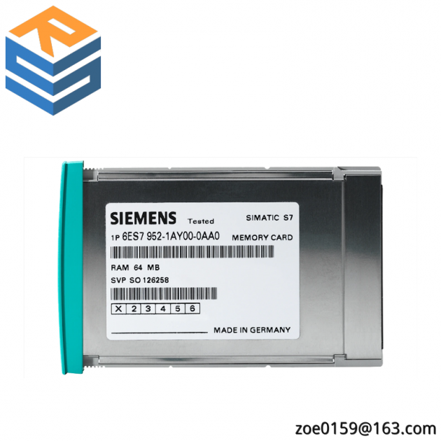 SIEMENS 6ES7 952-1AL00-0AA0: SIMATIC S7, High-Performance RAM Memory Card