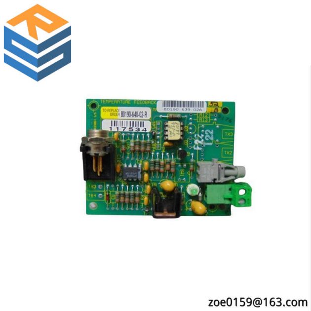 ABB AB 80190-640-02-R Temperature Feedback Board, Advanced Thermal Monitoring Solution