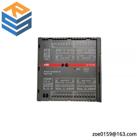 ABB 07DI92 Controller: Advanced Digital I/O for Industrial Automation