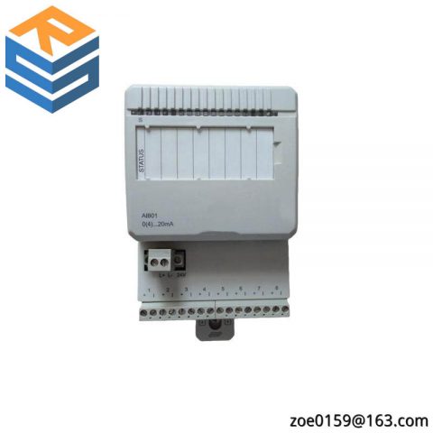 ABB 3BSE020512R1 AI801: 8-Channel Analog Input Unit for Precision Control