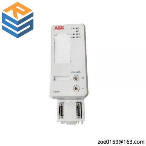 ABB CI820V1 3BSE025255R1 Power Supply Module, High-Performance PLC Component
