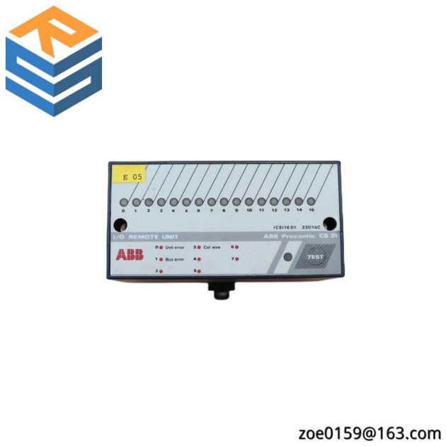 ABB ICSI16D1 - Industrial I/O Remote Unit for Procontic Systems