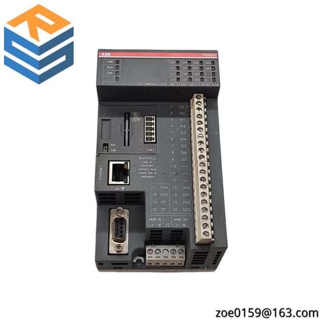 ABB PM554-T-ETH A0: Advanced PLC Automation CPU for Industrial Control